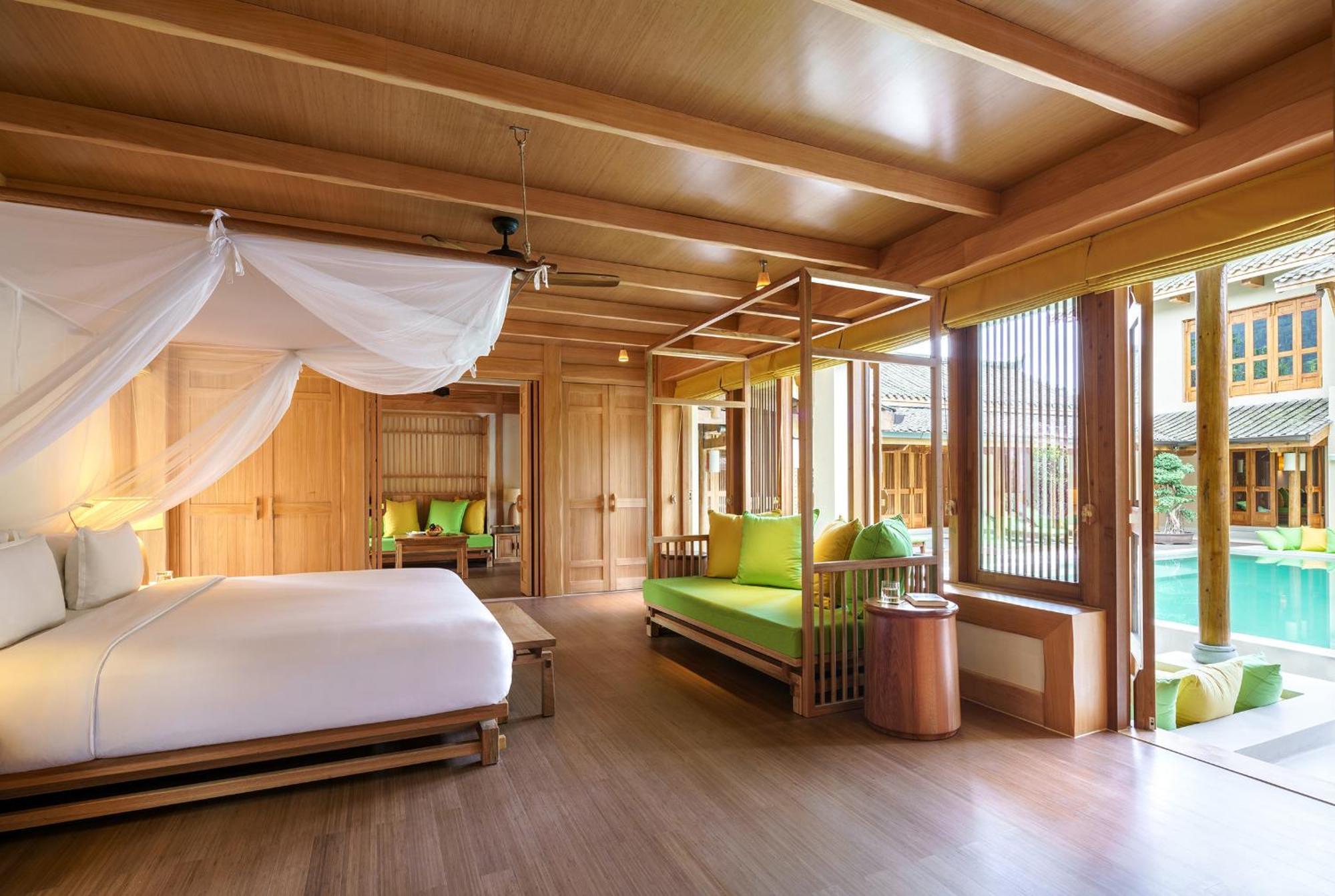 Отель Six Senses Qing Cheng Mountain Чэнду Экстерьер фото